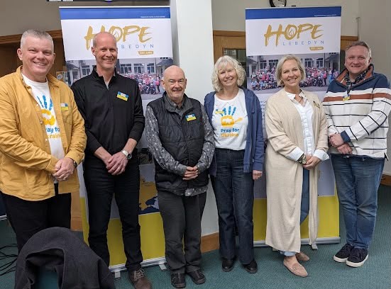 The Hope Lebedyn trustees standing together.